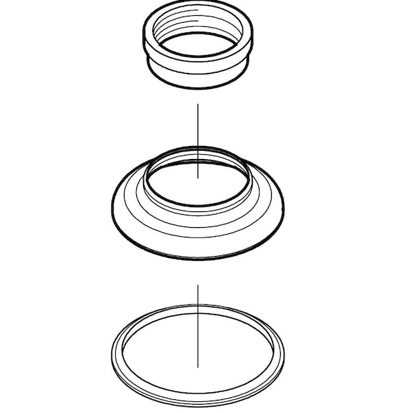 Pfister Flange Kit Cobra Deco Cr